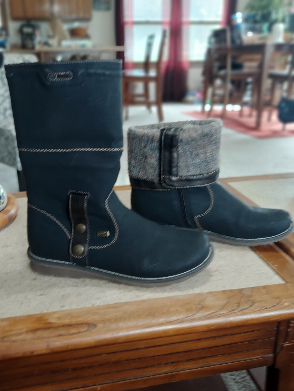 Remonte Vegan Faux Leather Convertible Boots Size 40